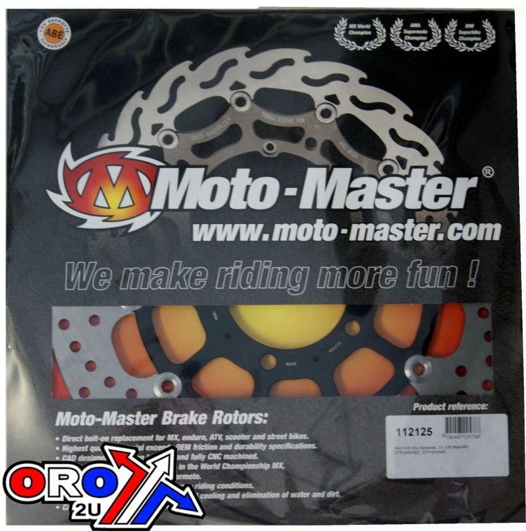 DISC BRAKE FRONT ZX-6R NINJA, MOTO-MASTER 112125 KAWASAKI