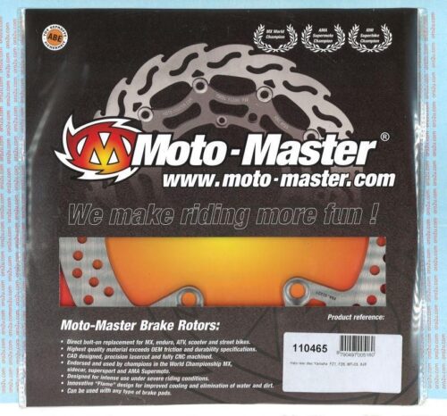 DISC BRAKE REAR YAM FZ1 MT XJ6, MOTO-MASTER 110465 ROAD