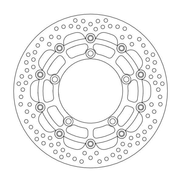 DISC BRAKE FRONT SUZUKI, MOTO-MASTER 112133 ROAD - Image 2