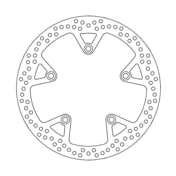 DISC BRAKE REAR HALO BMW, MOTO-MASTER 110485 K1200GT