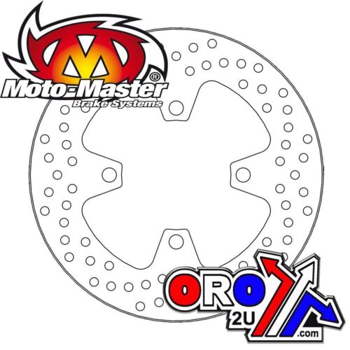 DISC BRAKE REAR HALO TRIUMPH, MOTO-MASTER 110580 675 ABS, ROAD, MC