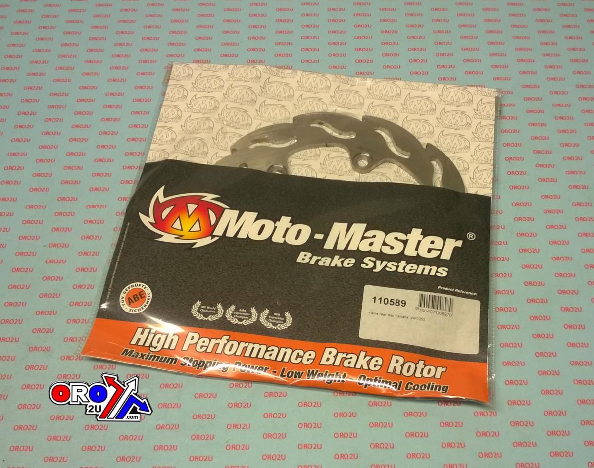 DISC BRAKE REAR WR125X, MOTO-MASTER 110589 YAMAHA