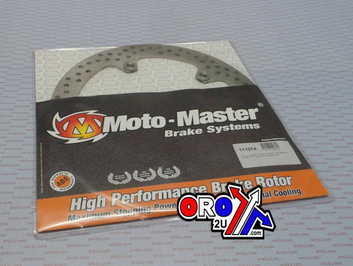 DISC BRAKE FRONT BMW, MOTO-MASTERF800S/ST, 111074, ROAD, MC, R900, HP2, R RIVETED - Image 2