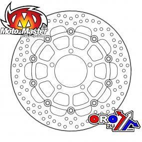 DISC BRAKE FRONT HALO TRIUMPH, MOTO-MASTER TIGER, 112166, ROAD, MC, TIGER 800, TRPY 1215 - Image 2