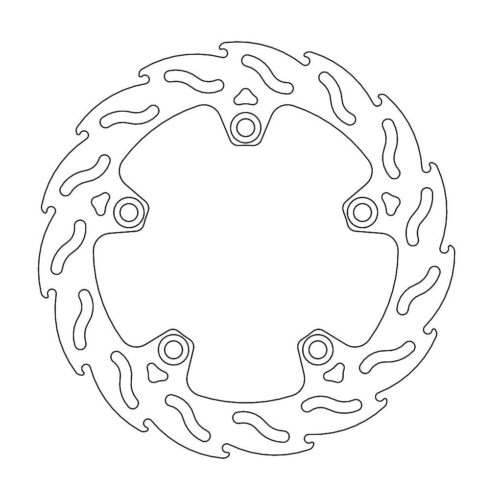 DISC BRAKE REAR FLAME SV 650, MOTO-MASTER 110709, ROAD, MC