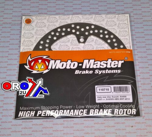 DISC BRAKE REAR HALO SV 650, MOTO-MASTER 110710, ROAD, MC