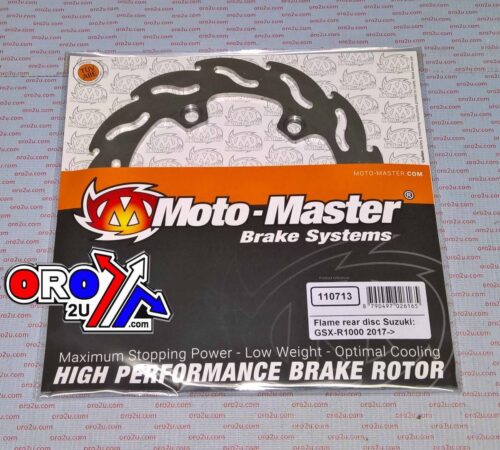 DISC BRAKE REAR FLAME GSX-R, MOTO-MASTER 110713, ROAD, MC