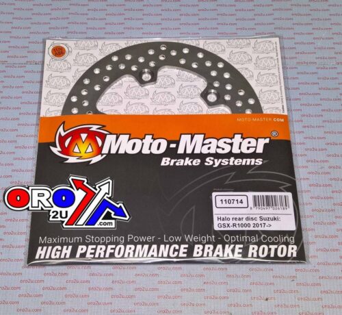 DISC BRAKE REAR HALO GSX-R, MOTO-MASTER 110714, ROAD, MC