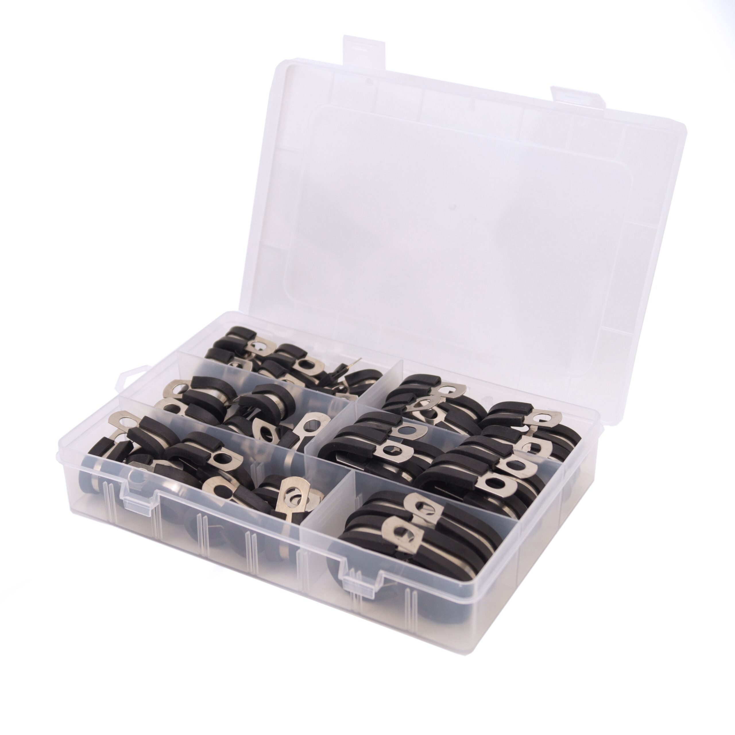 52pcs. CUSHION TUBE CLAMP KIT 6-19, HOSE BRAKE CLUCH CLAMP / P CLIP - Image 3