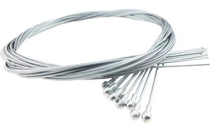 10PC 1.5mm WIRE 1700mm LONG CABLE WITH 6mm HEAD PEAR NIPPLE UNIVERSAL - Image 2