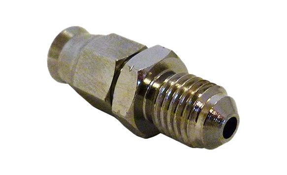 M10 x 1.25 MALE CONVEX -3 BRAKE HOSE END CHROME VENHILL 3/10125MHC - Image 2