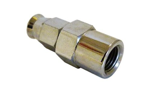 3/8 UNF FEMALE CONVEX 600-03 BRAKE HOSE END CHROME VENHILL 3/20375FHC BUILDALINE