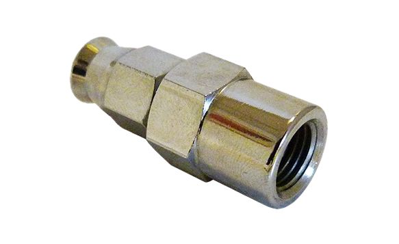 3/8 UNF FEMALE CONVEX 600-03 BRAKE HOSE END CHROME VENHILL 3/20375FHC BUILDALINE