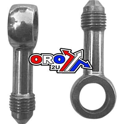 M10 BANJO STRAIGHT 3/8UNF GR, B592-03C SWAGE CRIMP FITTING 600 Series -3, GOODRIDGE / STAINLESS STEEL