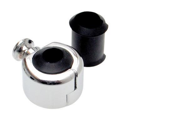 SINGLE CABLE HOLDER CHROME MOTION PRO 11-0049