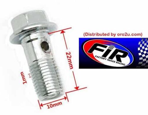 BANJO BOLT M10x1.00 PLATED