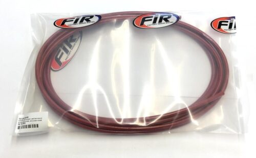 HONDA RED HOSE 5 METER 600-03, STAINLESS STEEL BRAIDED HOSE, 600-03RD / PTFE / PVC COVERED, BUILDALINE