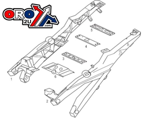 SUB FRAME SUZUKI KIT GSX-R