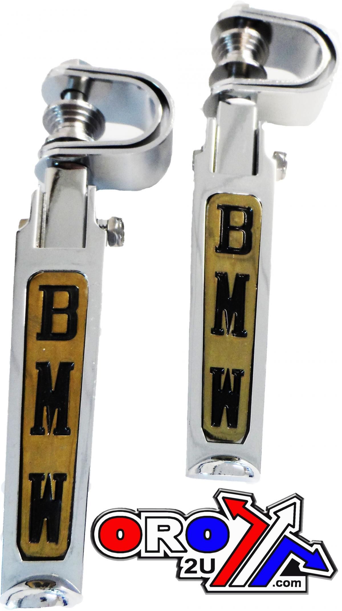 FOOT PEG SET CHROME BMW - Image 2