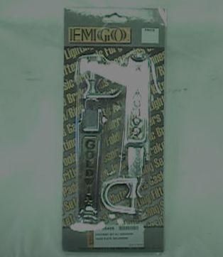 FOOT PEG SET CHROME GOLDWING EMGO 50-85405