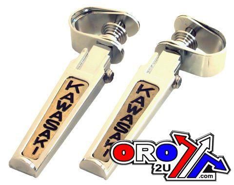 FOOT PEG SET CHROME KAWASAKI EMGO 50-85402