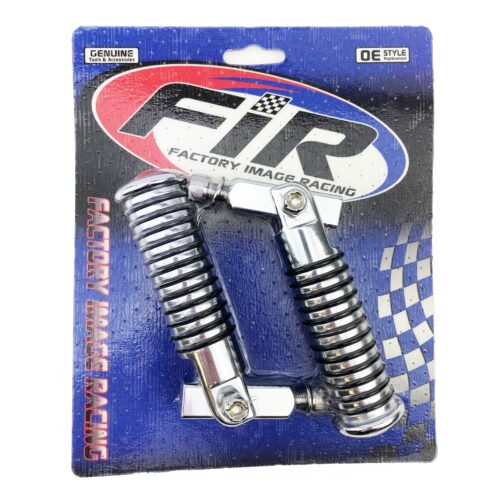 FOOT PEG SET UNIVERSAL CHROME