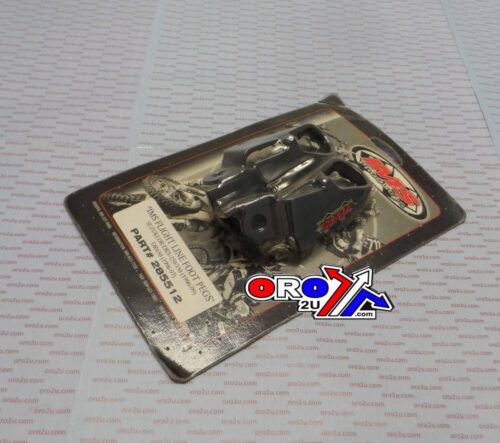 FOOT PEG SET STEEL BLK DR/KDX, IMS 285512