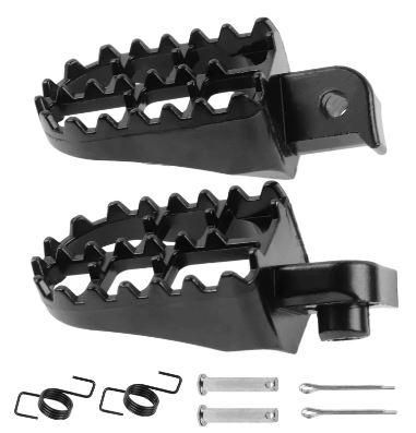 FOOT PEG KIT UNIVERSAL FITMENT BMW HONDA YAMAHA KAWASAKI - Image 2