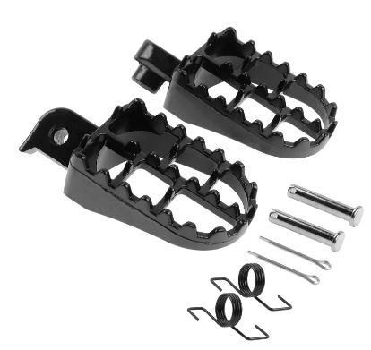 FOOT PEG KIT UNIVERSAL FITMENT BMW HONDA YAMAHA KAWASAKI - Image 3