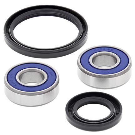 WHEEL BEARING KIT FRONT 05-12 YAMAHA YBA125 ENTICER, ALLBALLS 25-1696 ROAD