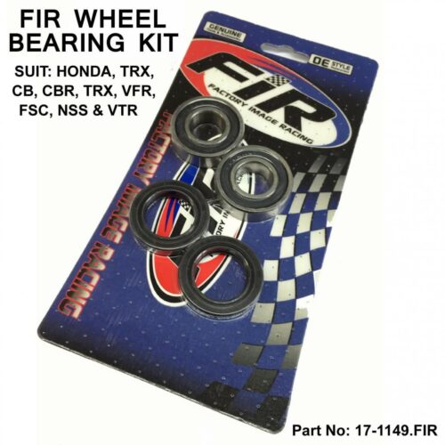 WHEEL BEARING & SEAL KIT TRX, HONDA ROAD