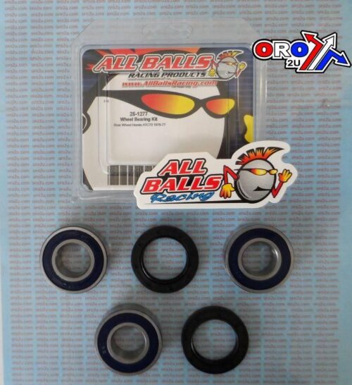 WHEEL BEARING KIT REAR 72-78 HON ATC70/KAW KH400, ALLBALLS 25-1277 ROAD/ATV