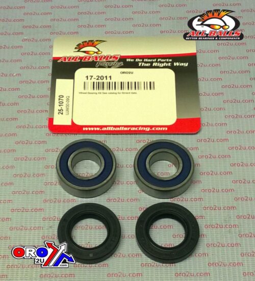 WHEEL BEARING KIT FRONT & REAR 77-21 APR/BETA/BMW/CAG/GAS/HON/KAW/SHER, ALLBALLS 25-1070 DIRT/ROAD