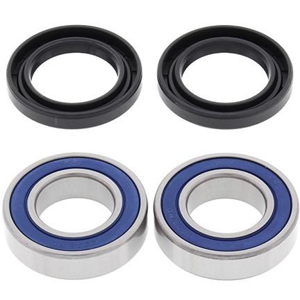 WHEEL BEARING KIT FRONT 00-22 HON CB/CBR/YAM FZ/MT/YZF-R, ALLBALLS 25-1378 ROAD - Image 3