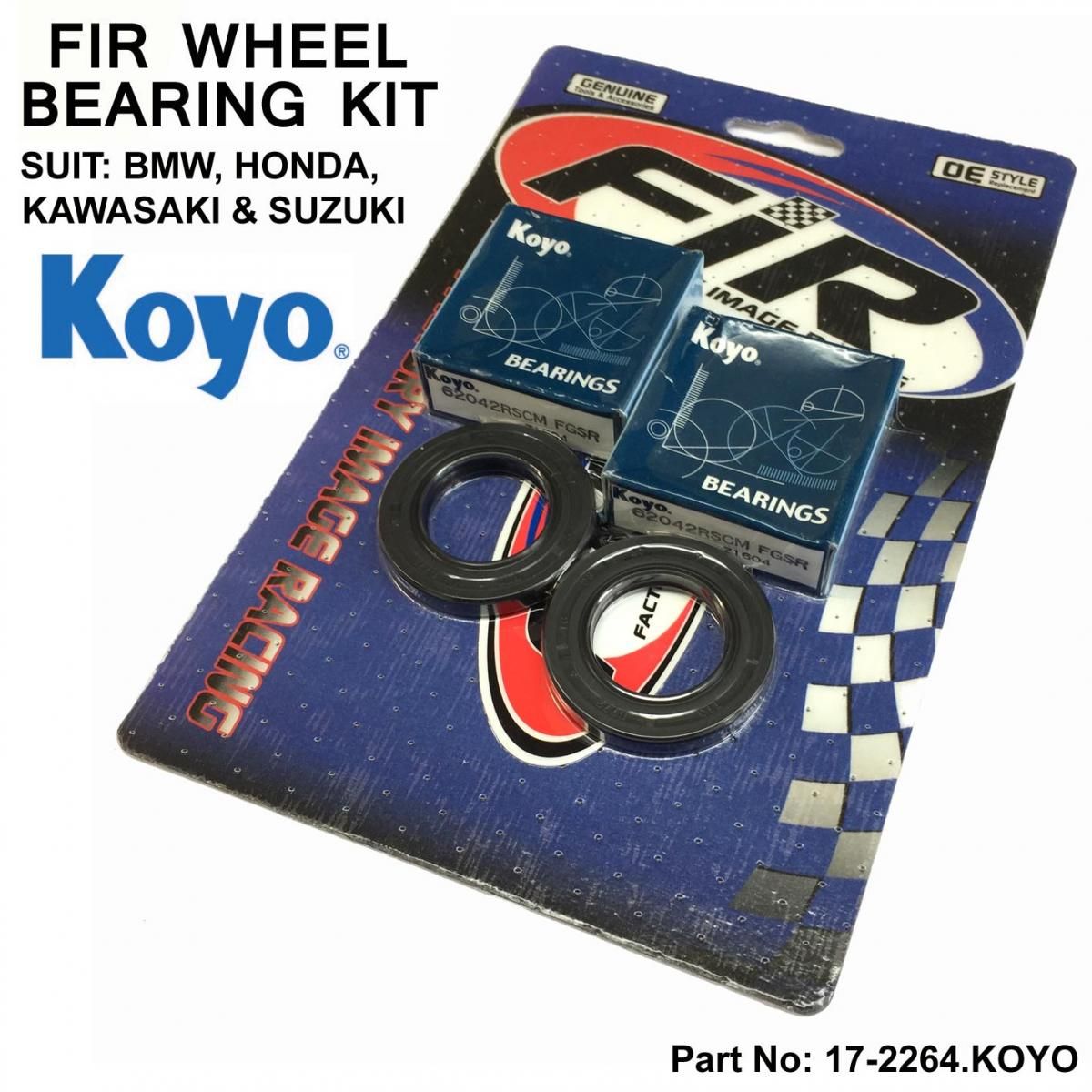 WHEEL BEARING KIT FRONT BMW, HON KAW ROAD - Image 3