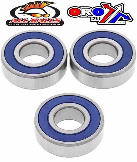 WHEEL BEARING KIT FRONT & REAR 84-09 SUZ/HON 600-1500, ALLBALLS 25-1251 ROAD
