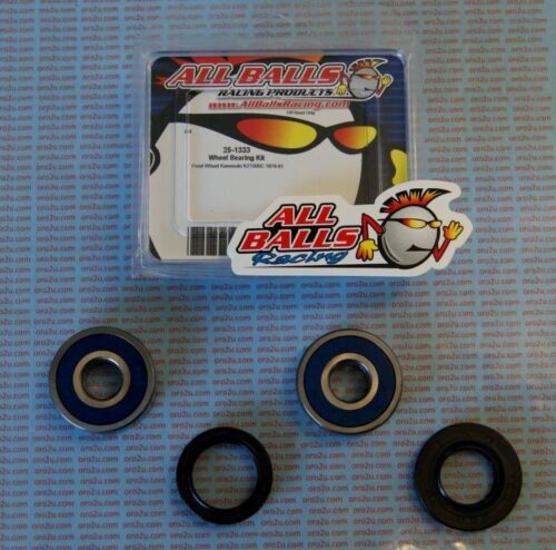 WHEEL BEARING KIT FRONT 78-81 KAW KZ1000C, ALLBALLS 25-1333 ROAD