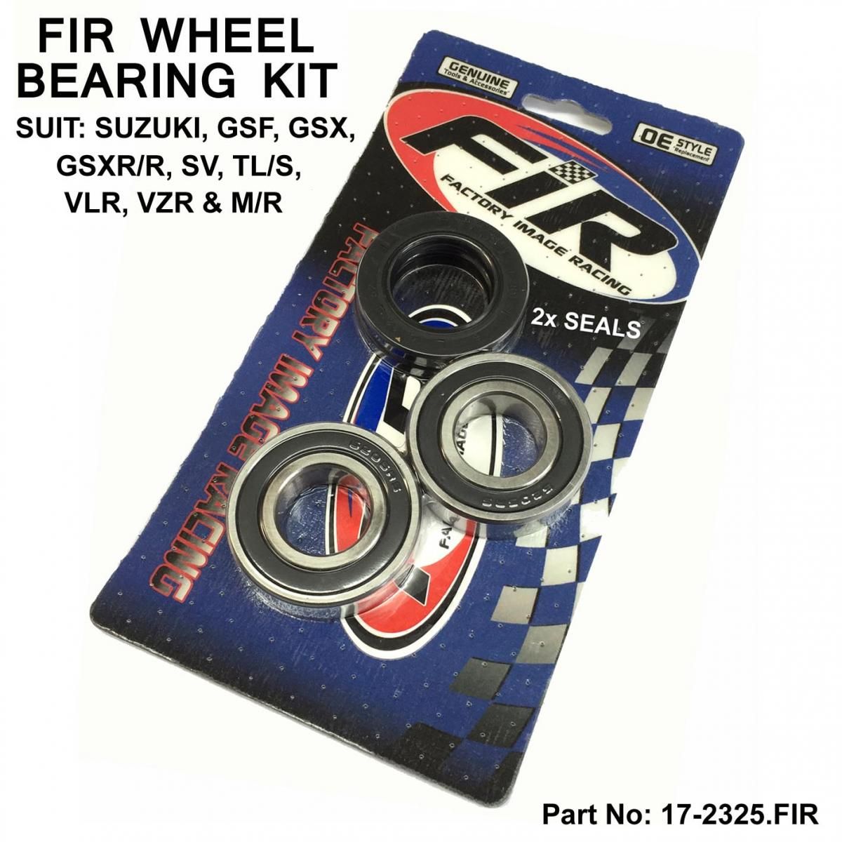 WHEEL BEARING KIT FRONT SZU, GSX1300 - Image 3