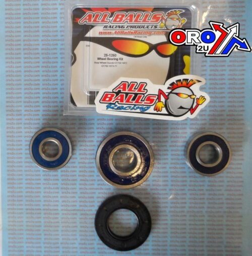 WHEEL BEARING KIT REAR 72-77 SUZ GT750 LEMANS, ALLBALLS 25-1260 ROAD