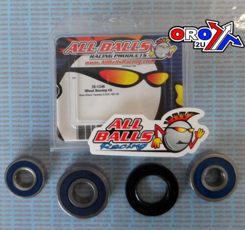 WHEEL BEARING KIT REAR 76-83 YAM XJ/XS 360-550, ALLBALLS 25-1246 ROAD