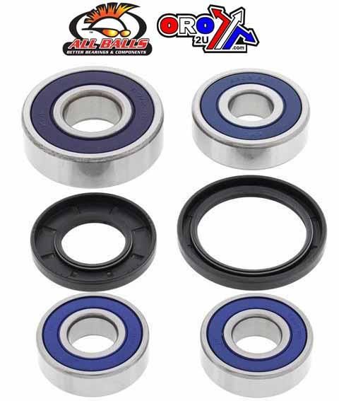 WHEEL BEARING KIT REAR 84-02 YAM FZ/FZR/FZX/RZ/TDM/XJ/XTZ, ALLBALLS 25-1238 ROAD