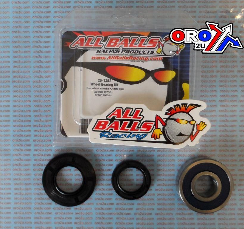 WHEEL BEARING KIT REAR 78-82 YAM XS/XJ 850/1100, ALLBALLS 25-1352 ROAD - Image 2