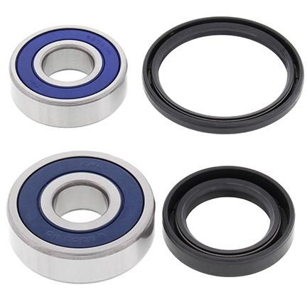 WHEEL BEARING KIT FRONT 97-06 HON XL600/650 TRANSALP, ALLBALLS 25-1602 ROAD