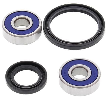 WHEEL BEARING KIT FRONT 86-21 HON CN/NSR/KYMCO/SUZ DR-Z50, ALLBALLS 25-1644 ROAD/DIRT