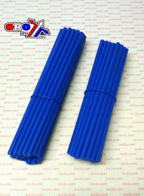 SPOKE SKIN SET 8.5″ & 7.5″ BLU, SS-101, 76 PCS, BLUE