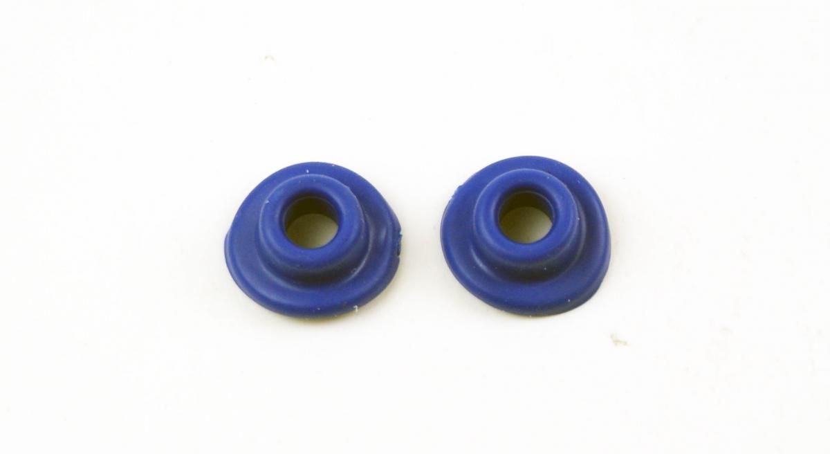 TYRE AIR VALVE SEAL SET/2 BLUE