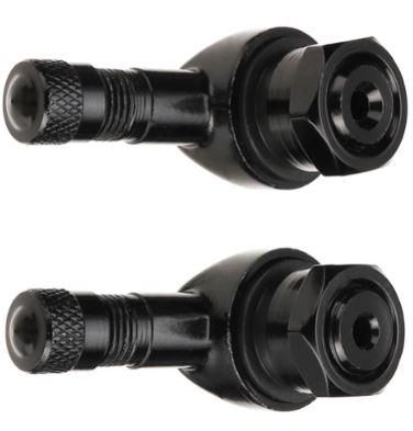 (PACK OF 2) TUBELESS BOLT ON TYRE VALVE, 10mm x 11.3mm 90° DEGREE STEM, BLACK - Image 5