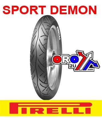 110/90-18 61V TL SPORT DEMON, 752 PIRELLI 1404400 FRONT TYRE, ROAD, MC - Image 2