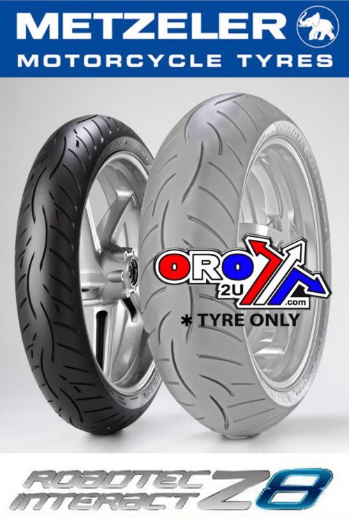 120/70 ZR 17 58W TL ROADTEC Z8, B.O.O, METZELER 2008300 FRONT TYRE, ROAD, MC