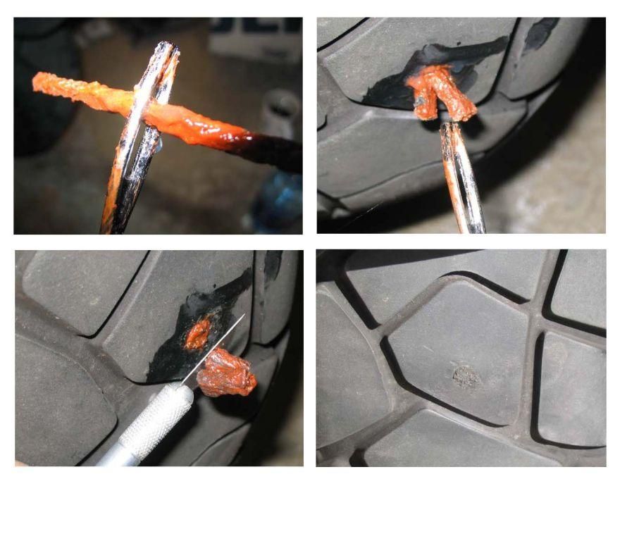 TYRE REPAIR STRING 100mm LONG 5 Pcs - Image 2